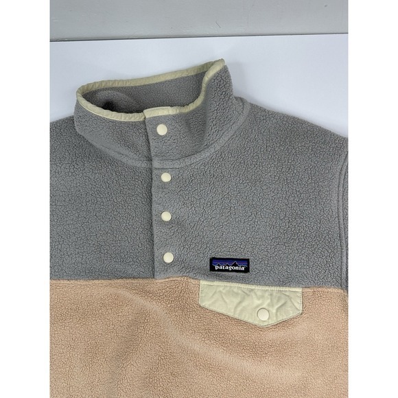 Patagonia Women's Rosewater Lightweight Synchilla Snap-T Pullover L/C44.25‎ - Picture 6 of 16